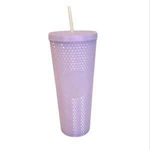 Starbucks Icy White Lilac Diamond Studded Tumbler Holiday 2021 NEW Venti…